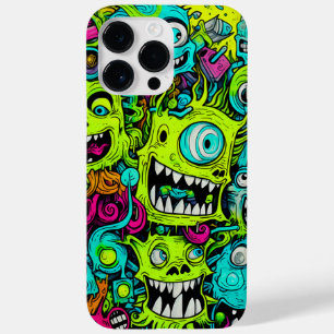 Coque Case-Mate iPhone Motif éffrayant Green Monster