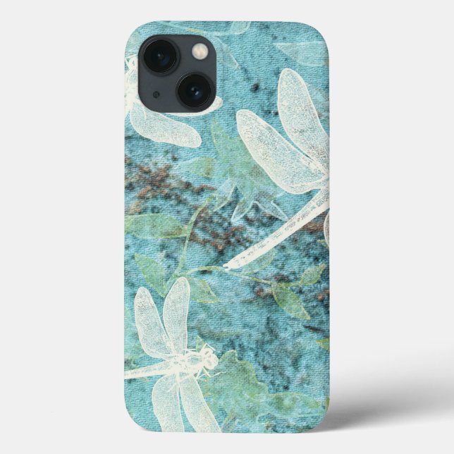Coques Case-Mate iPhone Motif élégant de libellules (Verso)