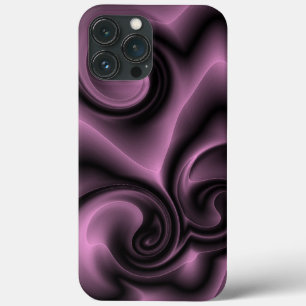 Coques Pour iPhone Motif Élégant de perruques violettes psychédél