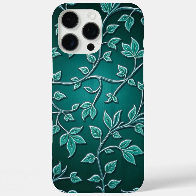 Coques Case-Mate iPhone Motif élégant de vigne arabesque islamique (Verso)