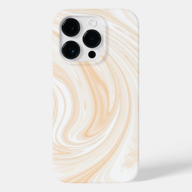 Coques Case-Mate iPhone Motif élégant en marbre blanc (Verso)