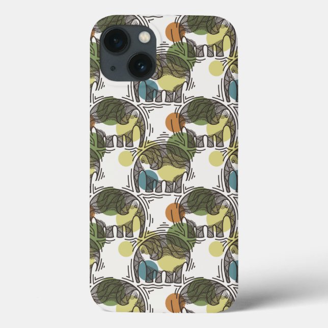 Coques Case-Mate iPhone Motif éléphant (Verso)