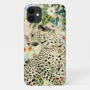 Case-Mate iPhone Case Motif empreinte de léopard tropical