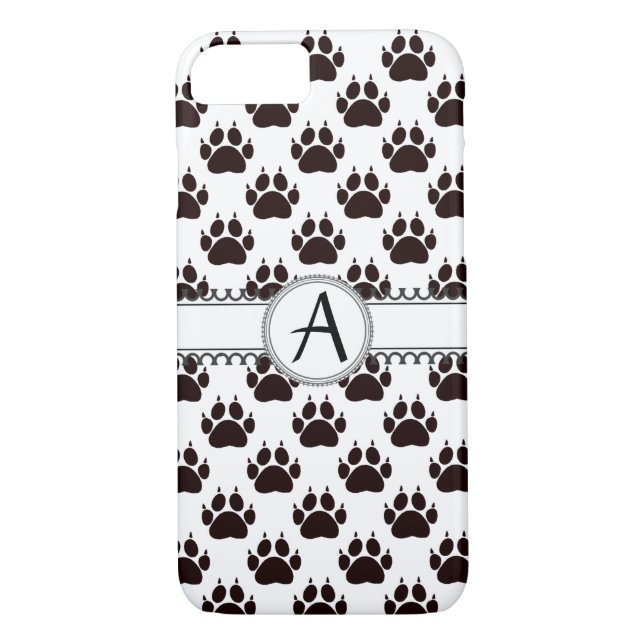 Coques Case-Mate iPhone Motif Empreinte de patte Cat (Dos)
