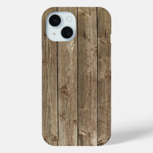 Coque Case-Mate iPhone Motif en bois Brown Zen élégant