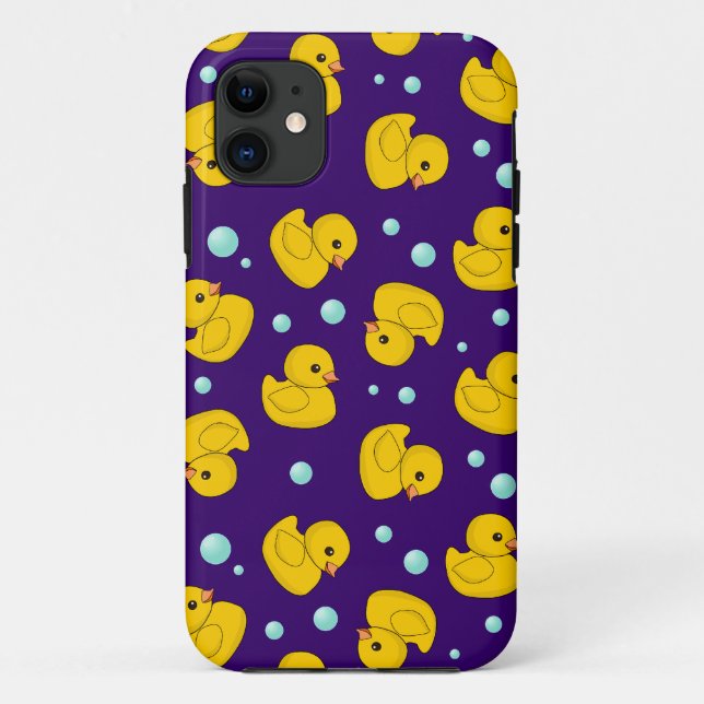 Coques Case-Mate iPhone Motif en caoutchouc de Duckie (Dos)