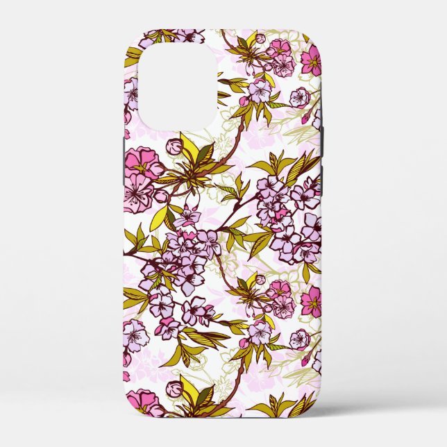 Coques Case-Mate iPhone Motif en fleurs de cerisiers  (Verso)