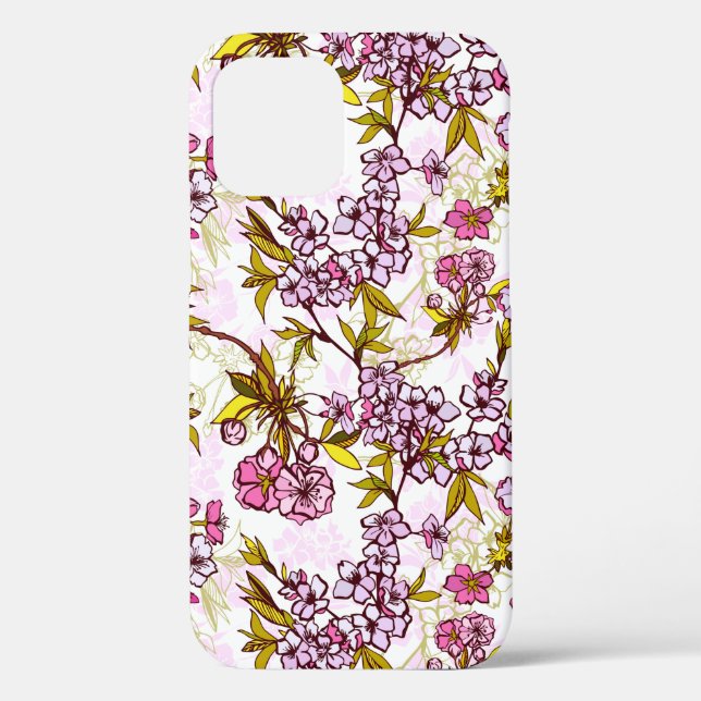 Coques Case-Mate iPhone Motif en fleurs de cerisiers  (Verso)