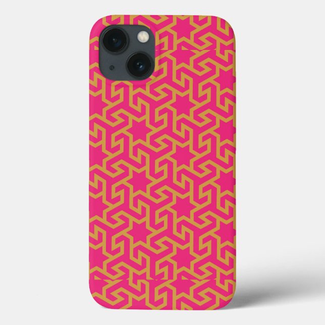 Coques Case-Mate iPhone Motif en forme d'étoile arabe (Verso)