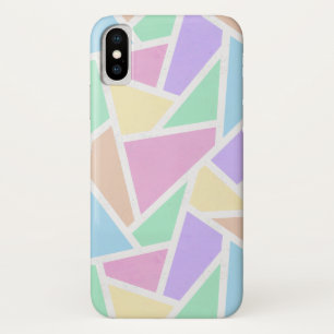 Case-Mate iPhone Case Motif en mosaïque arc-en-ciel Pastel