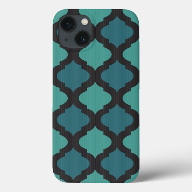 Coques Case-Mate iPhone Motif en mosaïque de style arabe (Verso)