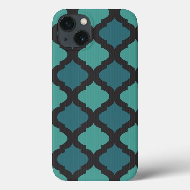Coques Case-Mate iPhone Motif en mosaïque de style arabe (Verso)