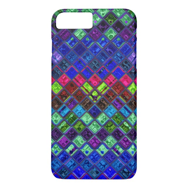 Coques Case-Mate iPhone Motif en mosaïque de verre (Dos)