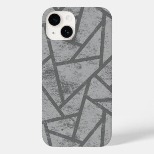 Coque Case-Mate iPhone Motif en mosaïque gris