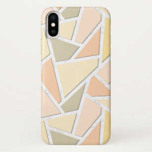 Case-Mate iPhone Case Motif en mosaïque jaune citron