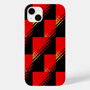 Coque Case-Mate iPhone Motif en or rouge rustique