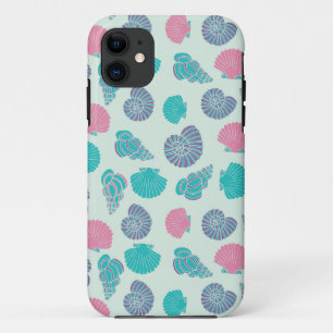 Coque iPhone 11 Motif en pastel 1 de coquillage