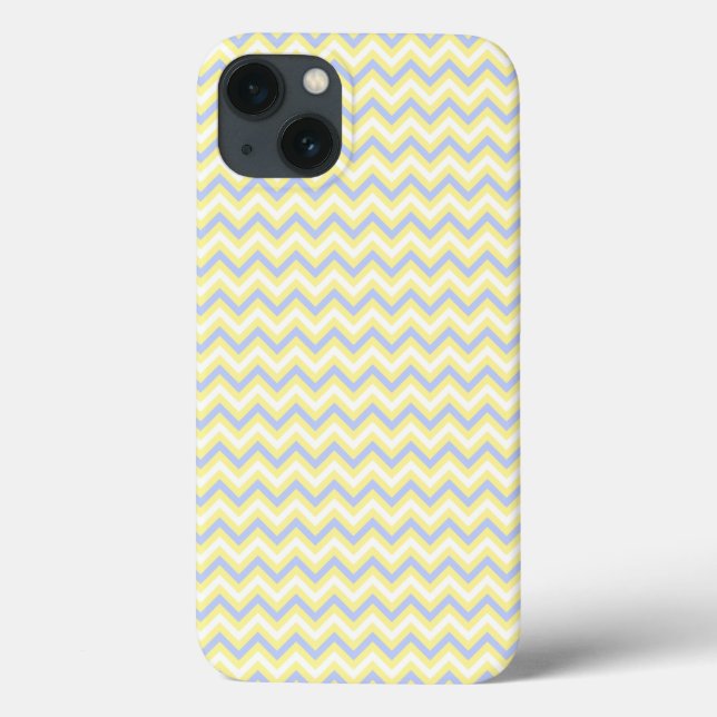 Coques Case-Mate iPhone Motif en pastel de Chevron (Verso)