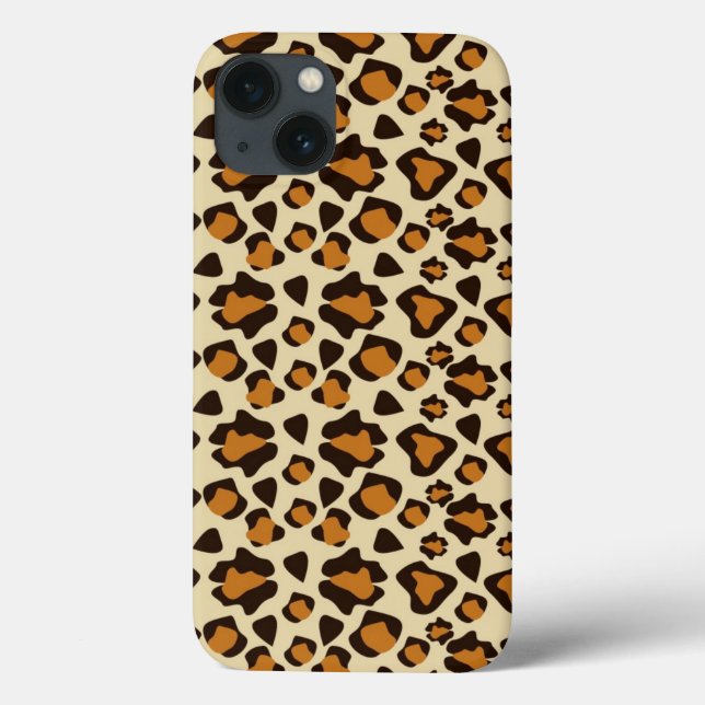 Coques Case-Mate iPhone Motif en peau de guépard (Verso)