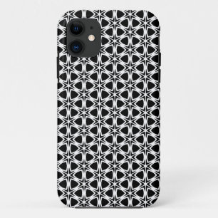 Case-Mate iPhone Case Motif en treillis noir et blanc