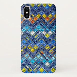 Coque Case-Mate Pour iPhone Motif en verre Abstrait en mosaïque