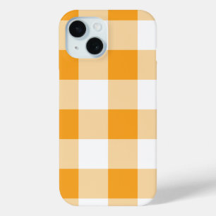 Coque Case-Mate iPhone Motif En vichy jaune