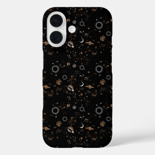 Coque Pour iPhone 16 Motif Espace