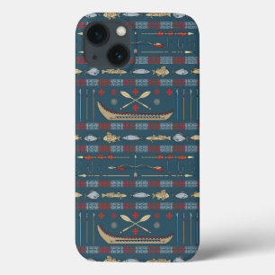 Coques Pour iPhone Motif ethnique de pêche