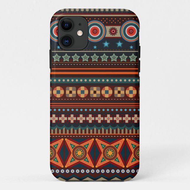 Coques Case-Mate iPhone Motif ethnique indien indigène (Dos)