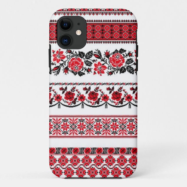 Coques Case-Mate iPhone Motif ethnique ukrainien (Dos)