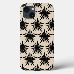 Case-Mate iPhone Case Motif Étoile Abstraite Beige Et Boho Noir