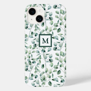 Coque Case-Mate iPhone Motif Eucalyptus aquarelle