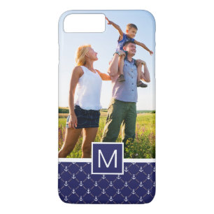 Coque Case-Mate iPhone Motif fait sur commande de photo et d'Ancre de