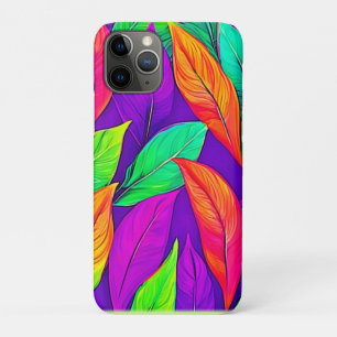 Case-Mate iPhone Case Motif Feuille coloré Neon Ethereal
