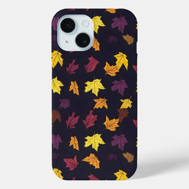 Coques Case-Mate iPhone Motif Feuille d'automne (Verso)