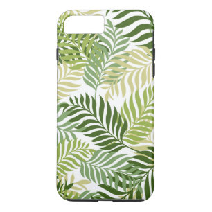 Etui iPhone Case-Mate Motif Feuille de la foune botanique sur blanc