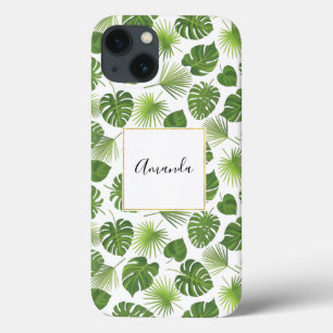 Case-Mate iPhone Case Motif Feuille élégant Green Tropical
