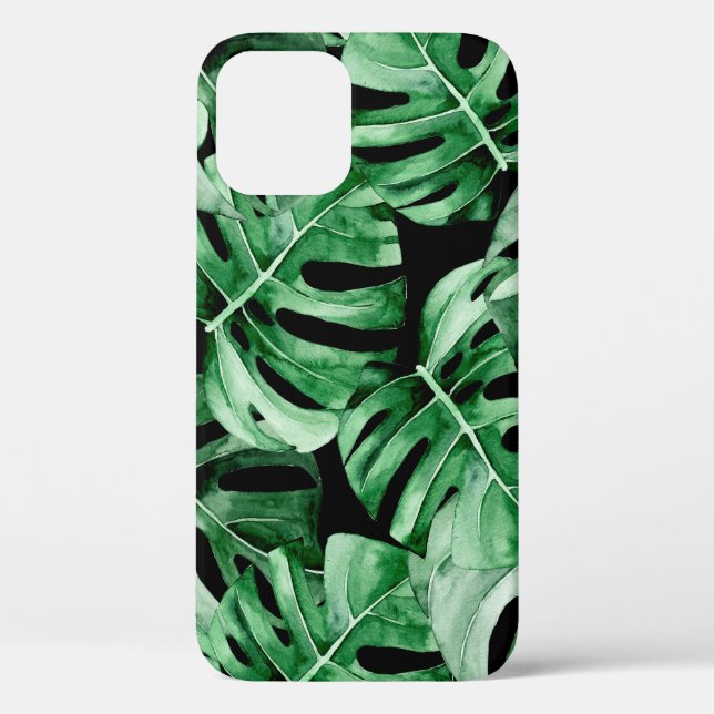 Coques Case-Mate iPhone Motif feuille Monstera (Verso)