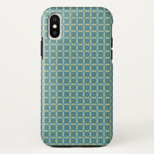Case-Mate iPhone Case Motif feuille simple en bleu