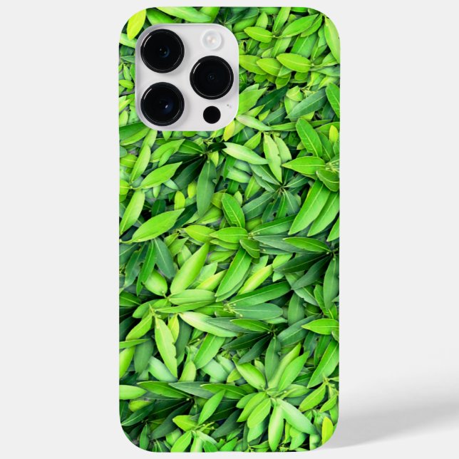 Coques Case-Mate iPhone Motif Feuille verdoyant - Nature Botanique (Verso)
