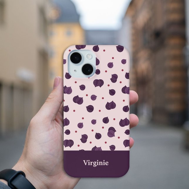 Coques Case-Mate iPhone Motif Fig (Fig Pattern Phone Case)