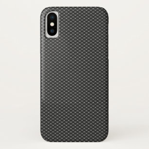 Coque Case-Mate iPhone Motif fin en métal argenté