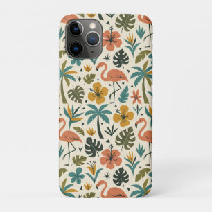 Case-Mate iPhone Case Motif Flamant Tropical et Palmier