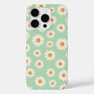 Coque iPhone 16 Pro Motif Fleur Chic Daisy - Design Floral Cute -