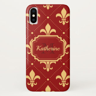 Case-Mate iPhone Case Motif Fleur-de-lis