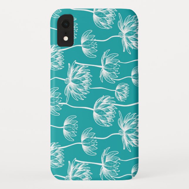 Coques Case-Mate iPhone Motif fleur de lotus (Dos)