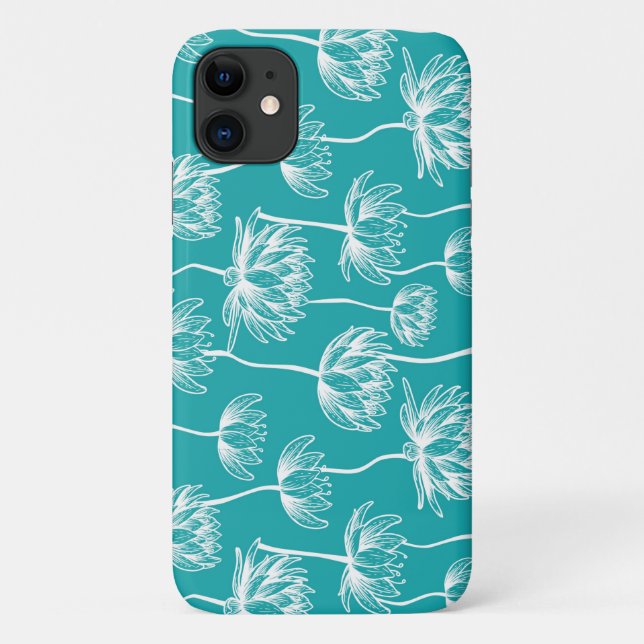 Coques Case-Mate iPhone Motif fleur de lotus (Dos)