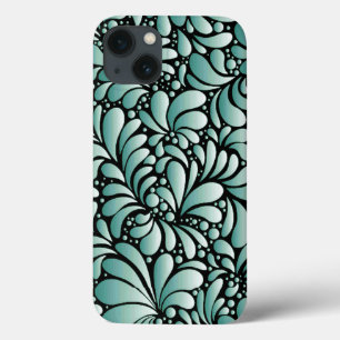 Case-Mate iPhone Case Motif Fleur désirable en Minty Green