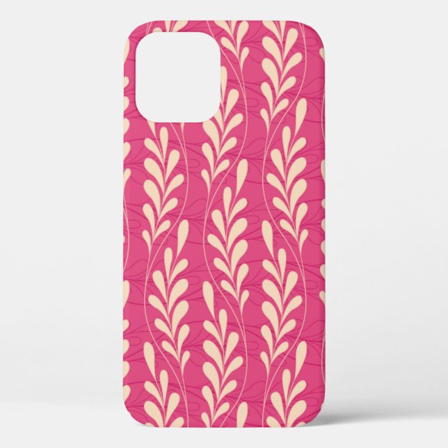 Coques Case-Mate iPhone motif fleuri dans un style moderne (Verso)
