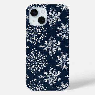 Coque Case-Mate iPhone Motif Flocons de Neige Floraux